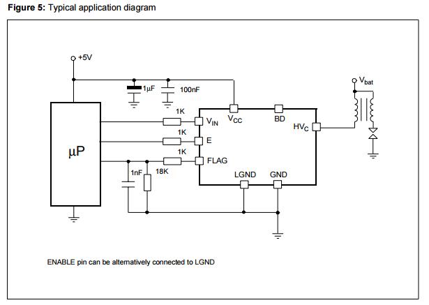 VB325SP Integrated Circuit Chip HIGH VOLTAGE IGNITION COIL DRIVER POWER ...