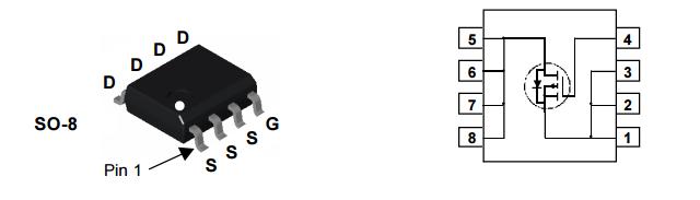 FDS9435A Power Mosfet Transistor Single P - Channel Field Effect Transistor