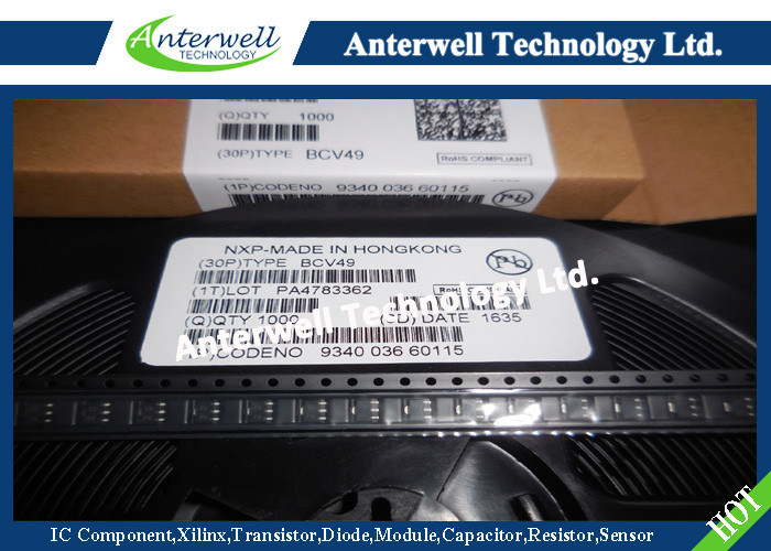 BCV49 Power Mosfet Transistor , NPN Silicon Darlington Transistors High collector current