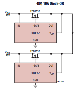 Mosfet with diode