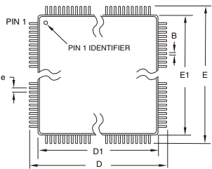 MEGA328P-AU Integrated Circuit Chip 8-bit Microcontroller with 4/8/16 ...