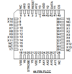 MT8816AE Integrated Circuit Chip ISO-CMOS 8 x 16 Analog Switch Array ...