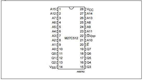 Микросхема 27с512 описание