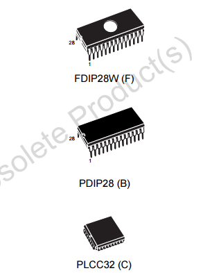 50pcs M27C256B-10F1 IC 256 Kbit 32 KO X 8 UV EPROM ST DIP-28