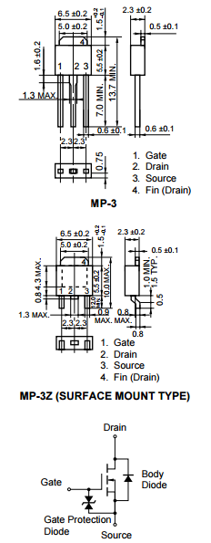 2sk2414 Switching N-Channel Power Mos Fet Industrial Use Npn Epitaxial ...