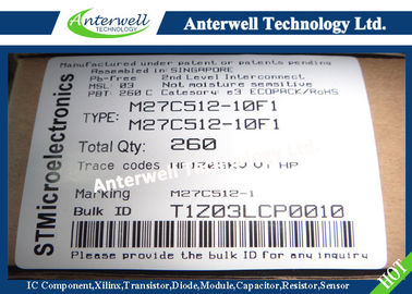 China M27C512-10F1 Integrated Circuit Chip 512 Kbit 64Kb x8 UV EPROM and OTP EPROM supplier