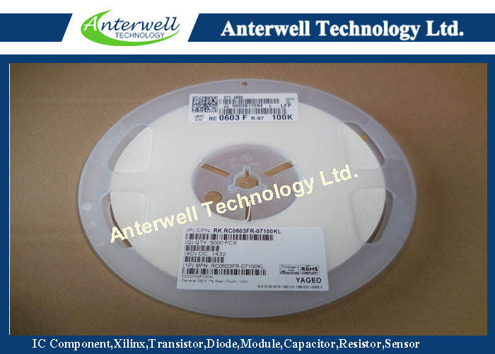 Capacitor 0603 SMD Resistors RC603FR-07100KL Lead Free Terminations - Soldering 0603 Capacitors And Resistors